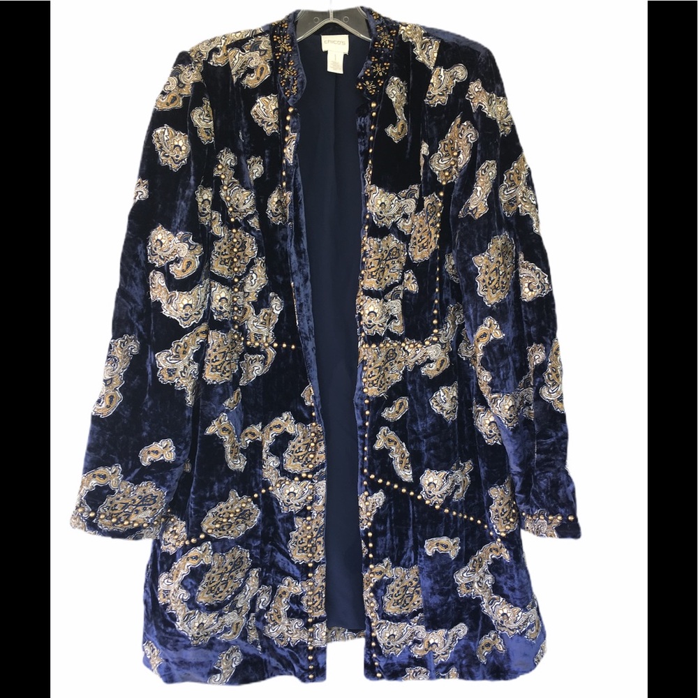 Chico’s velvet jacket
